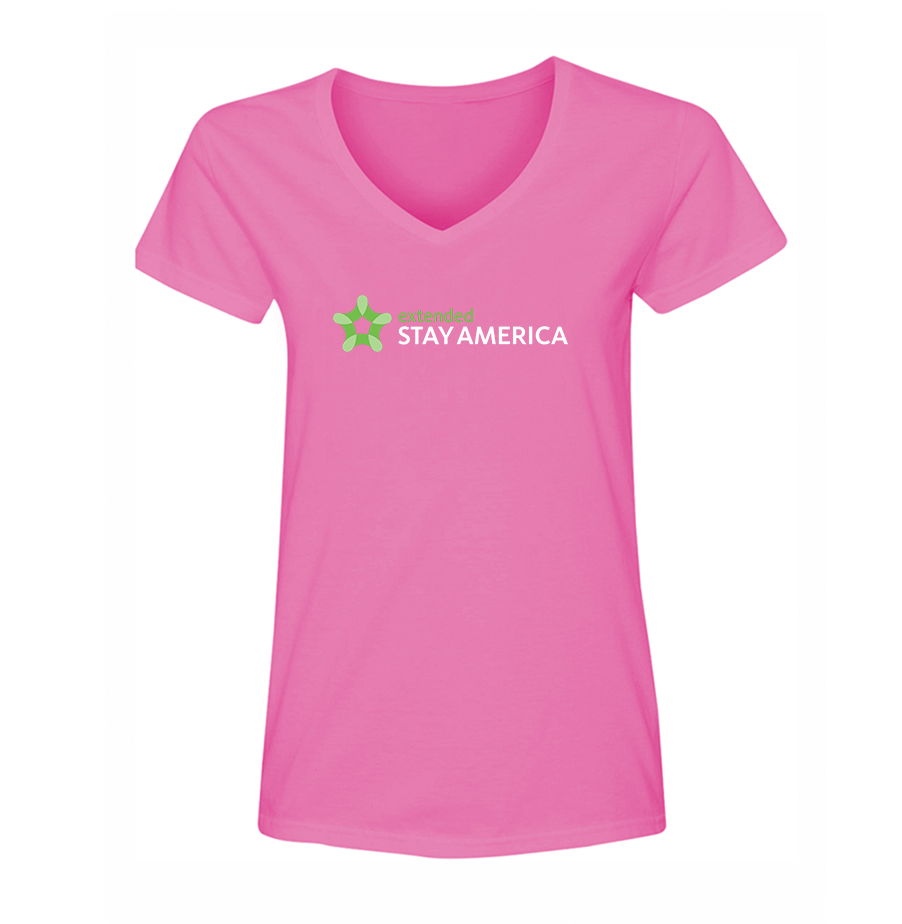 Women's Extended Stay America V-Neck T-Shirt